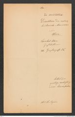 k.k. naturhistorisches Hofmuseum, Intendanzakten 1885-1896 (Hauer), Aktenzahl Z.1.B/1888, Seite 4